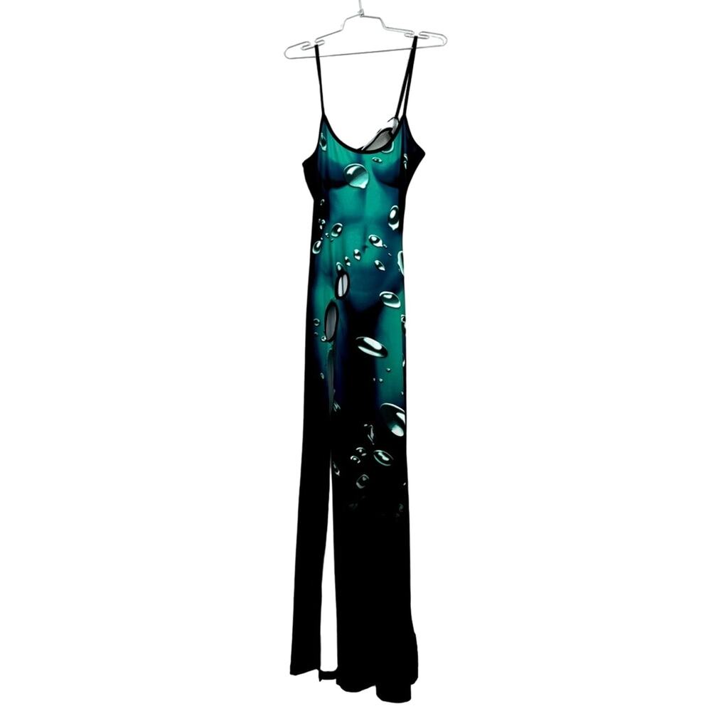 Cape Clique illusion dress